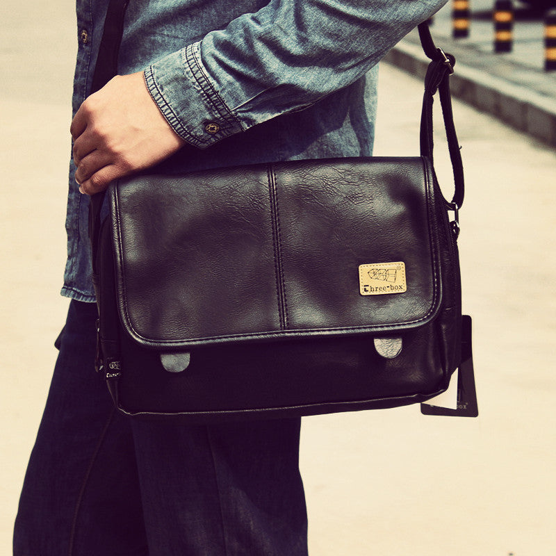 Retro-Herren-Umhängetasche – Bild 3 | LuxeStyle
