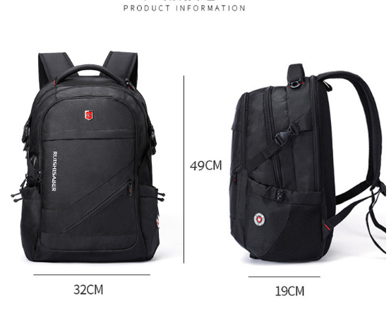 Taschenrucksack mit Computerfach – Bild 4 | LuxeStyle