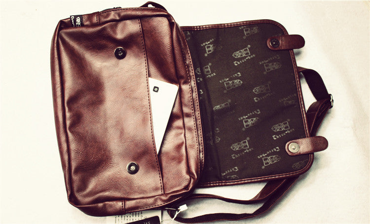 Retro-Herren-Umhängetasche | LuxeStyle