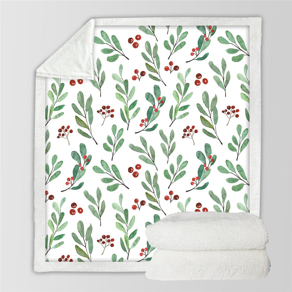 Digital bedruckte Flanelldecke
