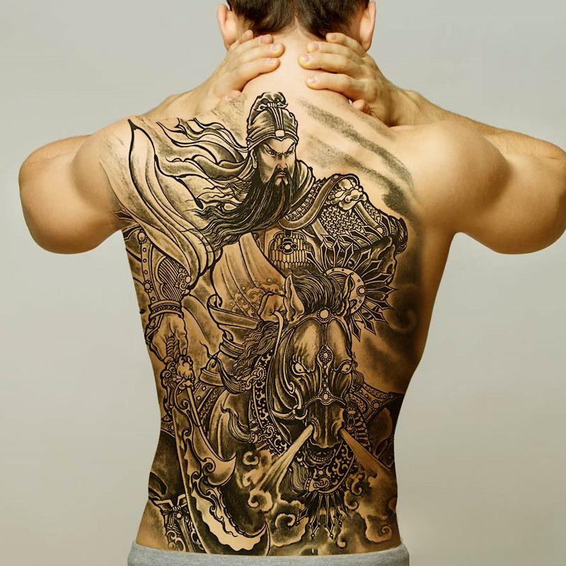 Rücken-Tattoo-Sticker