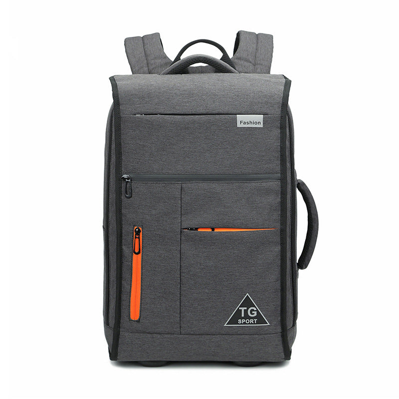 Oxford Business Rucksack mit Ketten-Detail – Bild 4 | LuxeStyle