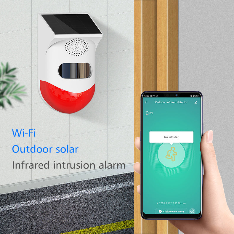 Solar-Alarm mit Infrarot-Sensor | LuxeStyle