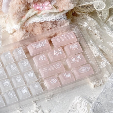 Transparente Tastatur-Kappen