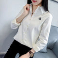 Besticktes Langarmshirt für Damen