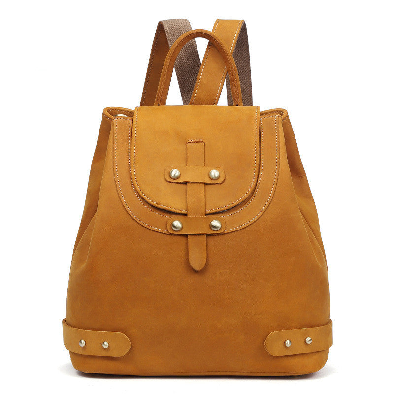Rucksack Retro Männer aus Rindsleder | LuxeStyle