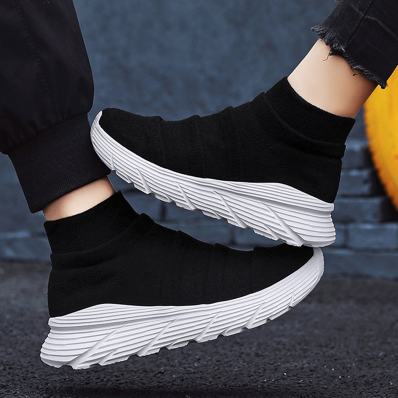 Socken-Schuhe aus Strick-Mesh – Bild 7 | LuxeStyle
