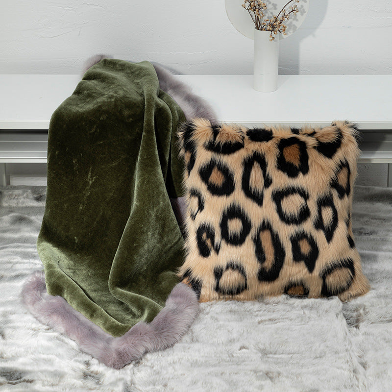 Nordischer Leopard-Kissenbezug, doppelseitig – Bild 2 | LuxeStyle