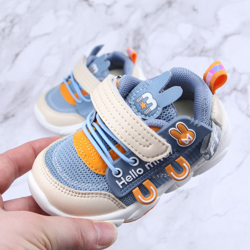 Atmungsaktive Mesh-Lauflernschuhe | LuxeStyle