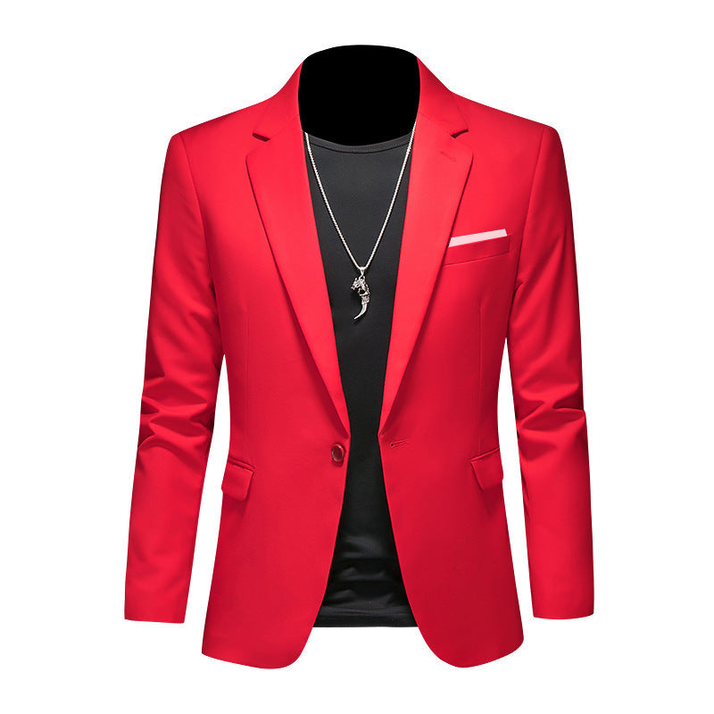 Herren Slim-Fit Blazer im koreanischen Stil