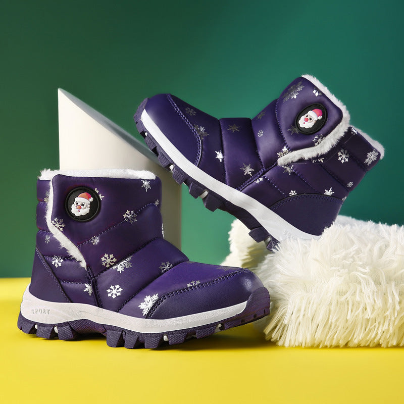 Warme Kinderschuhe aus Lackleder – Bild 2 | LuxeStyle
