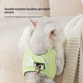 Verstellbares Katzenhalsband mit Leine