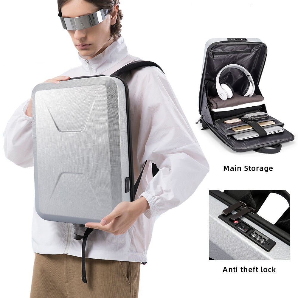 PC Hard Shell Business Rucksack – Bild 3 | LuxeStyle