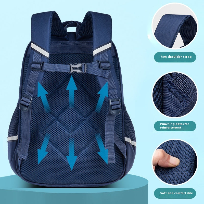 Grosser Schulrucksack für Kinder