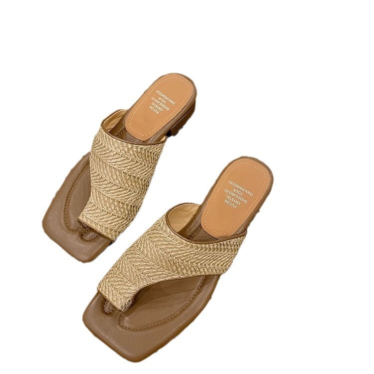 Vintage Weave Flip-Flops im französischen Stil – Bild 6 | LuxeStyle