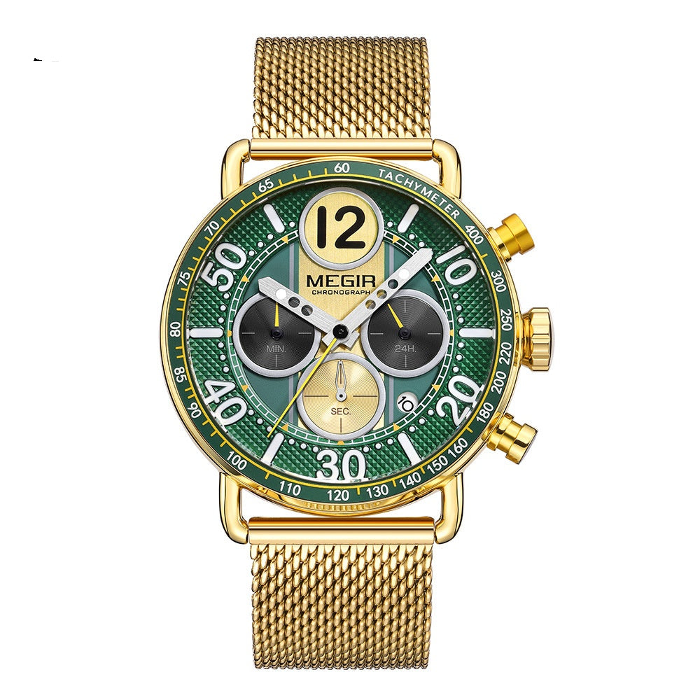 Goldene Herren-Armbanduhr