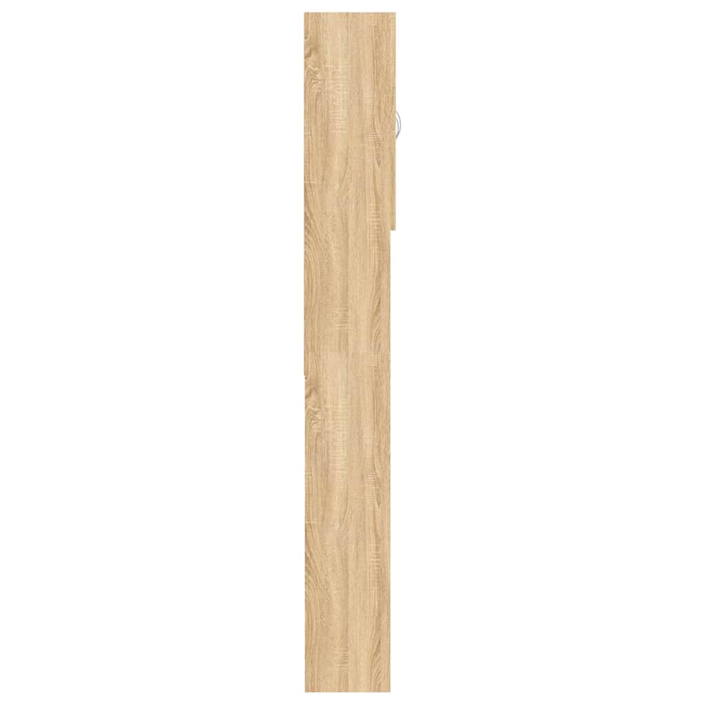 Waschmaschinen-Schrank Sonoma Eiche 64x25