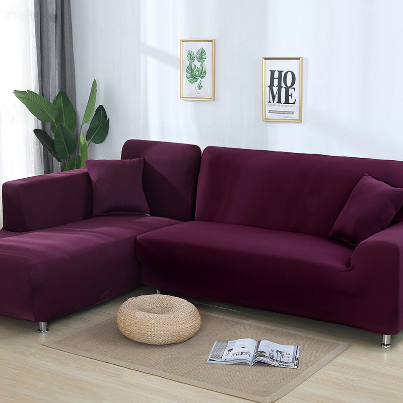 Ecksofa-Überzug, 2-teilig, elastisch – Bild 6 | LuxeStyle