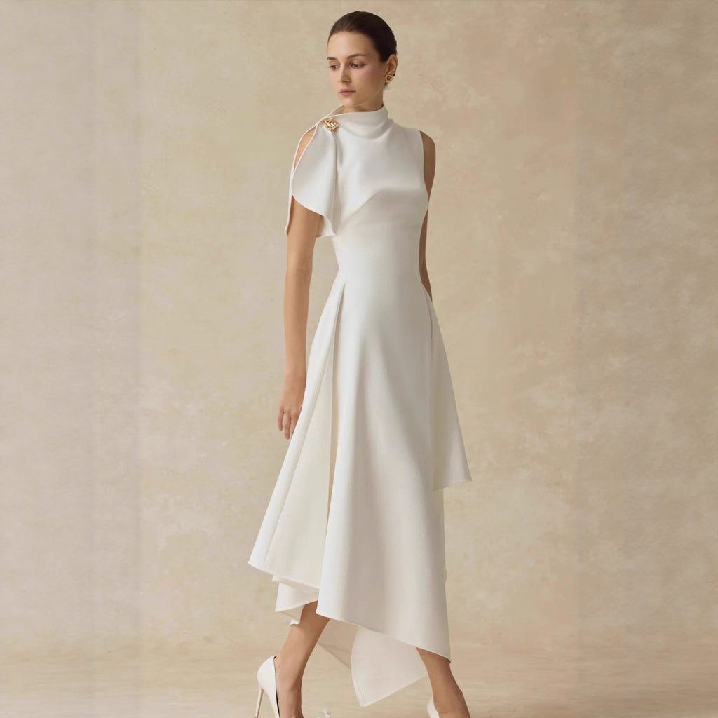 Elegantes, tailliertes Maxikleid | LuxeStyle