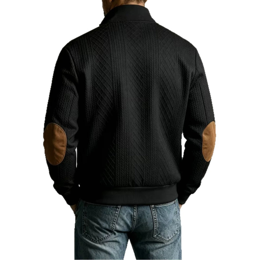 Herren-Jacke mit Rautensteppung – Bild 5 | LuxeStyle