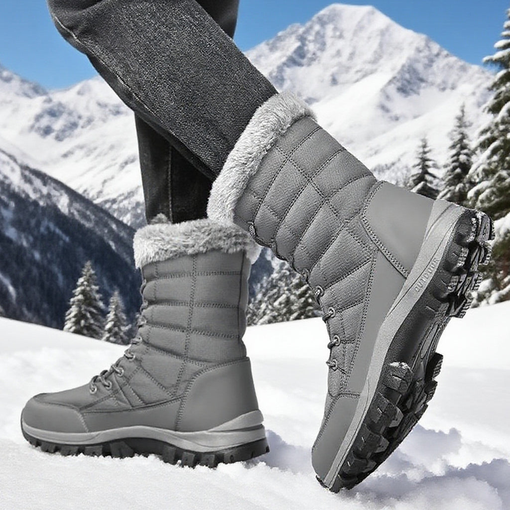 Herren Outdoor Boots mit extra langem Plüsch