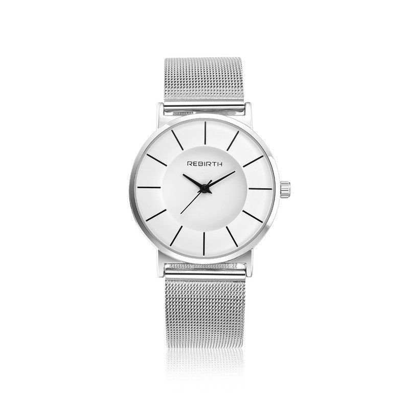 Stahlmesh-Wasserfeste Armbanduhr mit Zeiger – Bild 6 | LuxeStyle