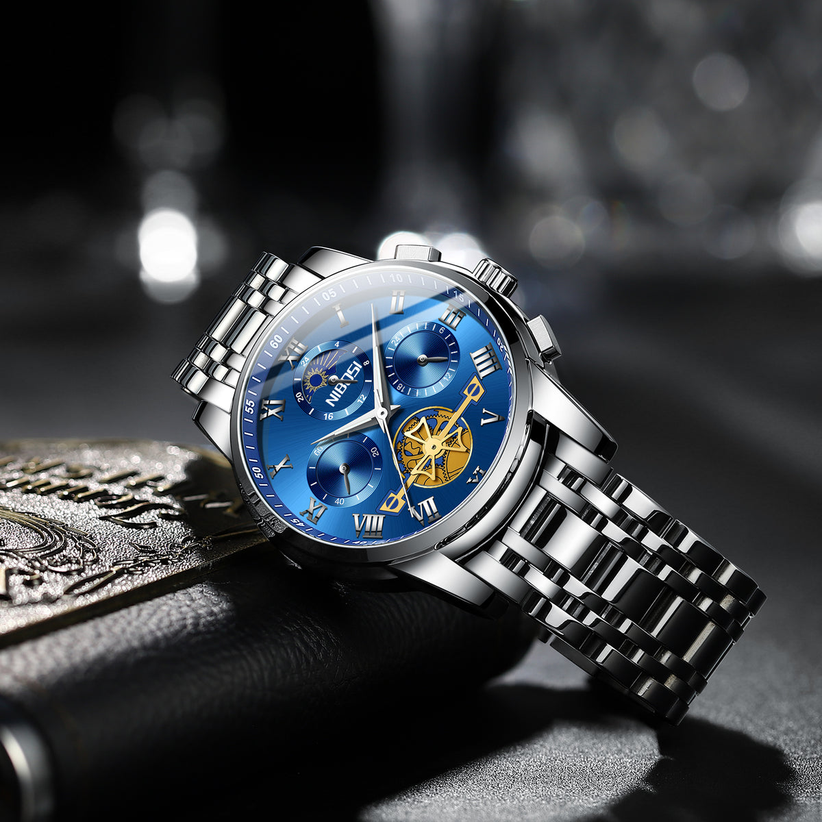 Uhr mit Zeiger, Quarz, 40 mm Zifferblatt – Bild 5 | LuxeStyle