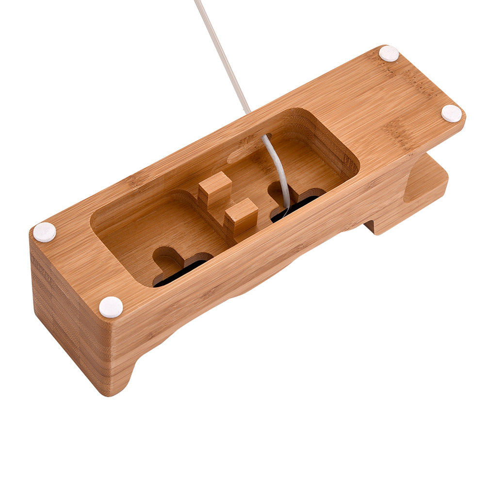 Handy- und Uhrenhalter aus Holz – Bild 4 | LuxeStyle