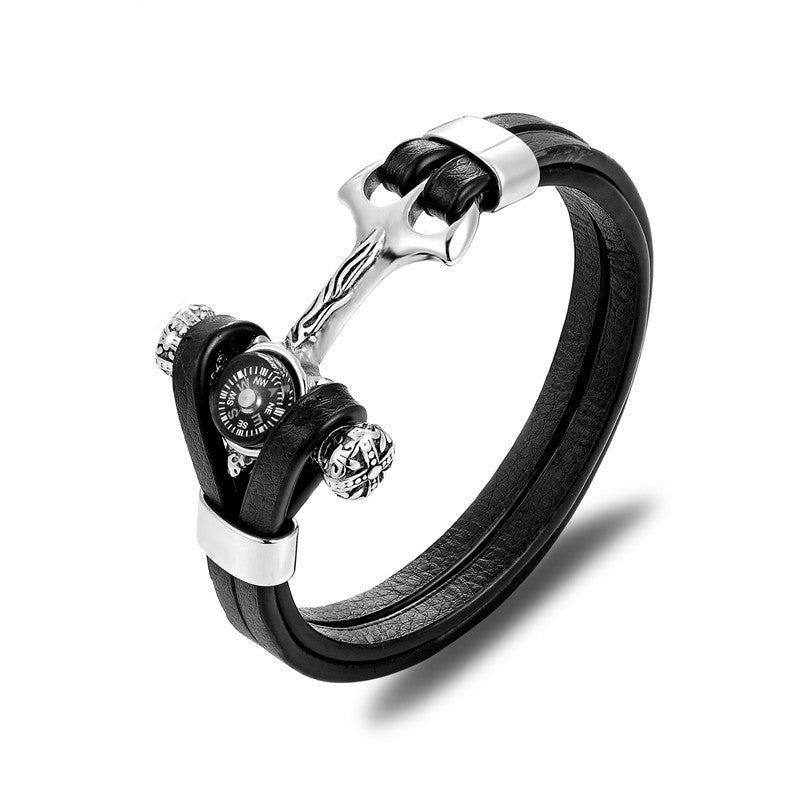 Kompass-Armband für Herren – Bild 6 | LuxeStyle