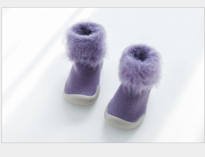 Warme Baby-Schuhe aus Baumwolle – Bild 7 | LuxeStyle