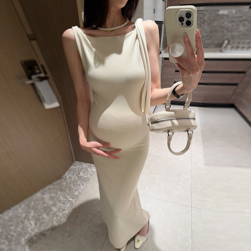 Schwangerschafts-Sommerkleid A-Linie – Bild 6 | LuxeStyle