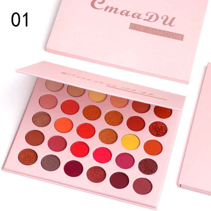 Matte Metall-Glitzer Lidschatten-Palette, 30 Farben – Bild 2 | LuxeStyle