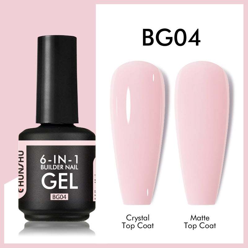 6-in-1 Verlängerungsgel für Nägel, 15ml – Bild 18 | LuxeStyle