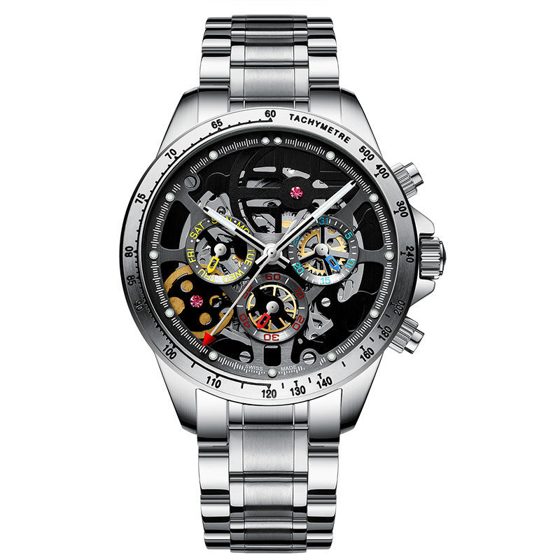 Automatik-Uhr mit Zweifach-Anzeige – Bild 3 | LuxeStyle