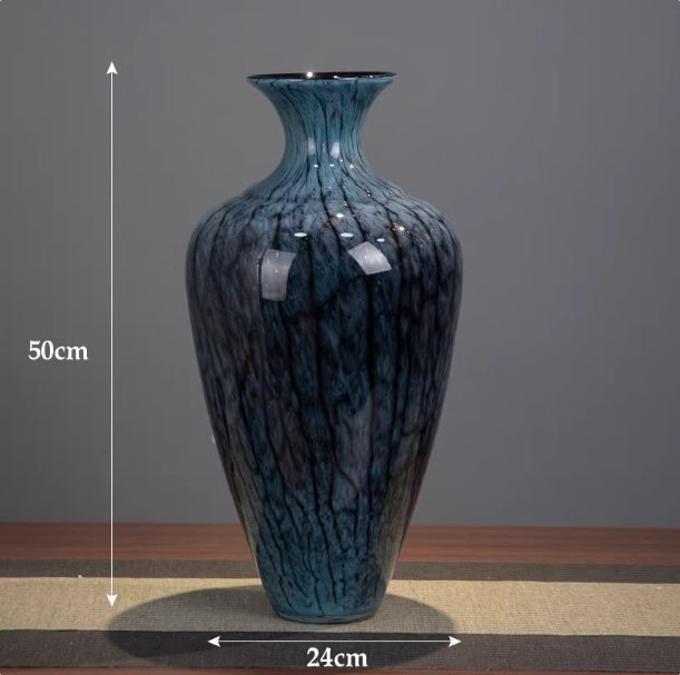 Vintage-Vase aus Emaille-Glas – Bild 3 | LuxeStyle