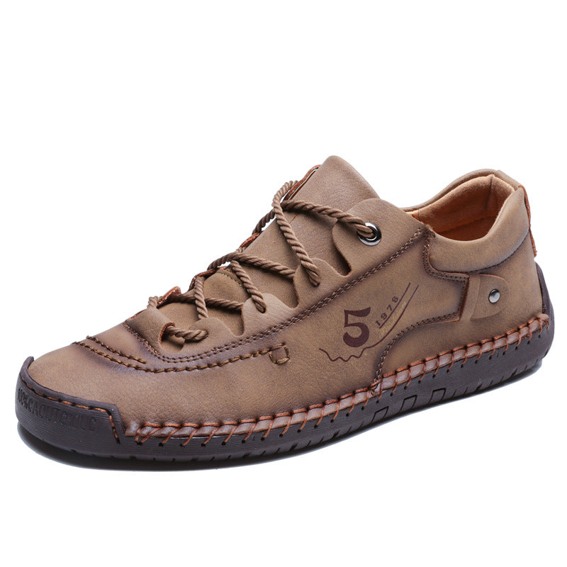 Britische Casual-Leder-Sneaker für Herren – Bild 1 | LuxeStyle