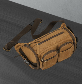 Vintage Leder Schultertasche