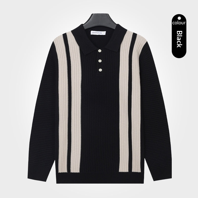 Herren Langarm Strickpullover – Bild 5 | LuxeStyle