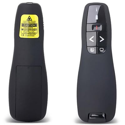 Drahtloser Laserpointer für Präsentationen