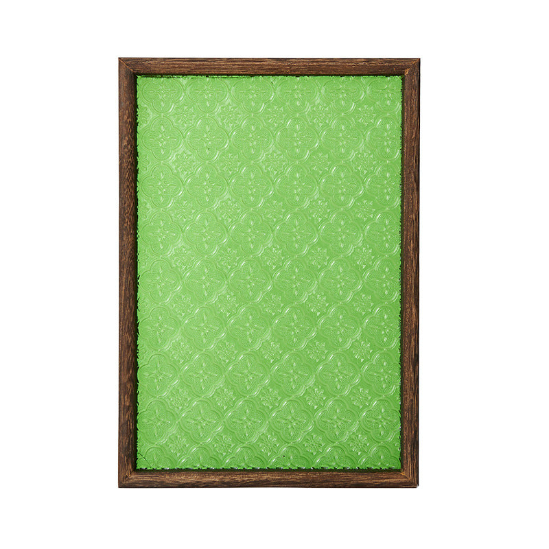 Retro Begonien-Tablett aus Holz und Glas – Bild 11 | LuxeStyle