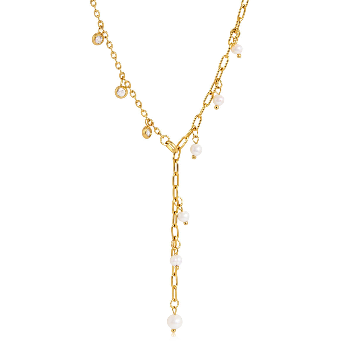 Gold-Pearl-Halskette