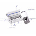 3-in-1 Zahnbürstenhalter mit UV-Sterilisator – Bild 1 | LuxeStyle