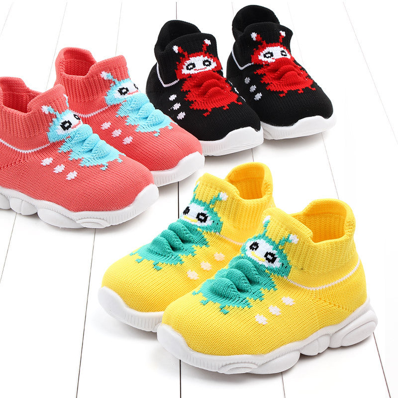 Baby Lauflernschuhe mit Cartoon-Muster – Bild 2 | LuxeStyle