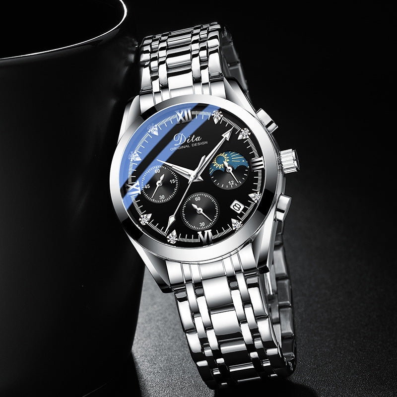Sportuhr mit Quarzwerk, 42 mm Zifferblatt – Bild 2 | LuxeStyle