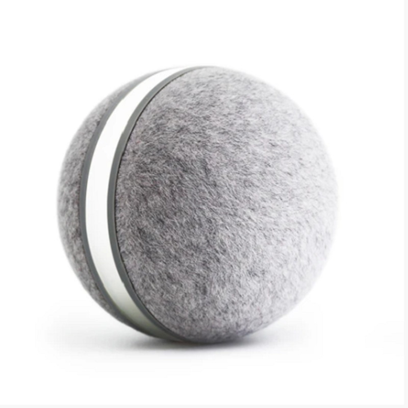 Springender Spielball für Katzen