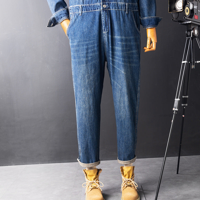 Retro-Denim-Overall für Herren – Bild 5 | LuxeStyle