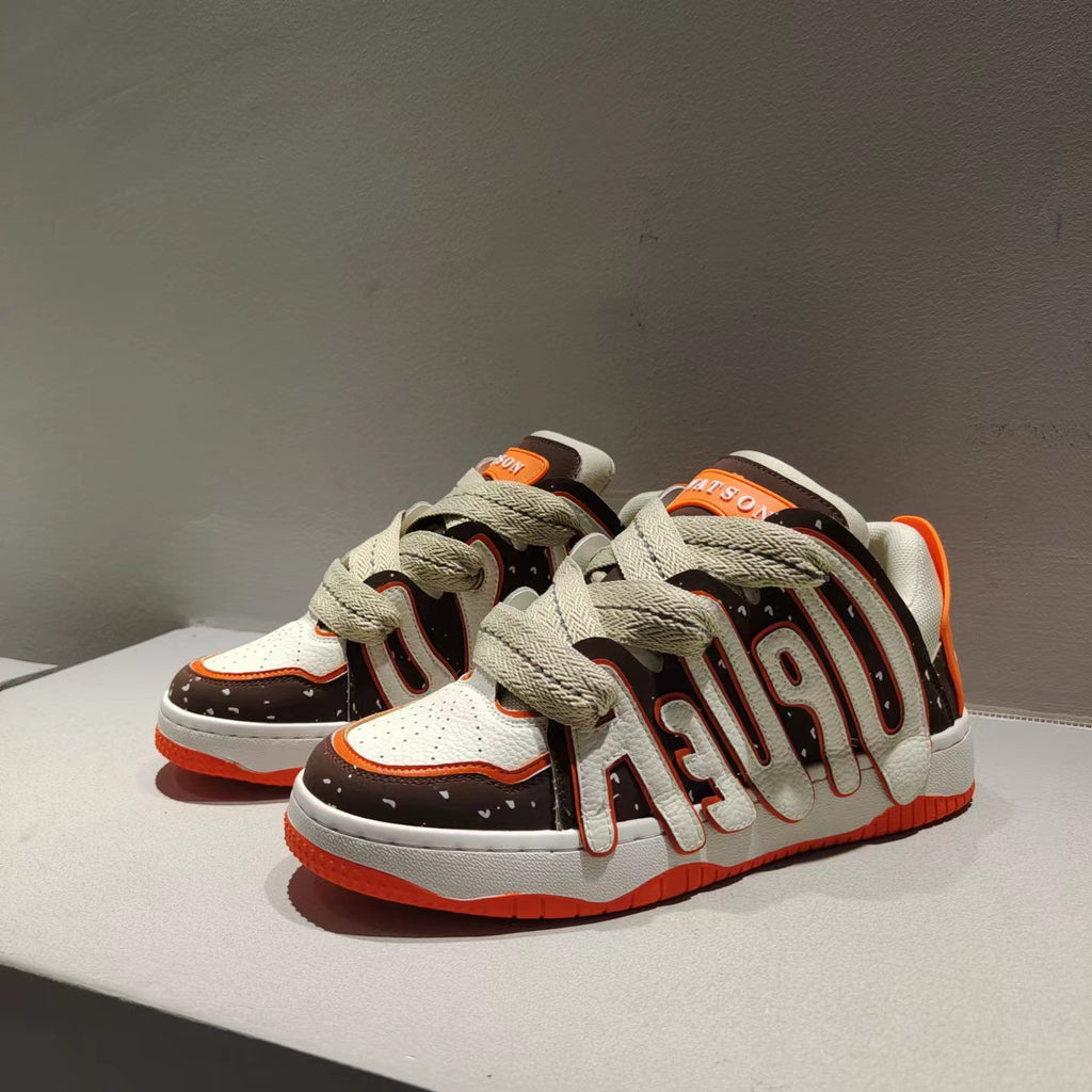 Alphabet-Retro-Sneaker – Bild 5 | LuxeStyle