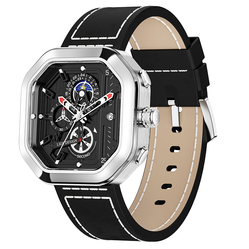 Herrenuhr Premium Sense Square Business – Bild 4 | LuxeStyle