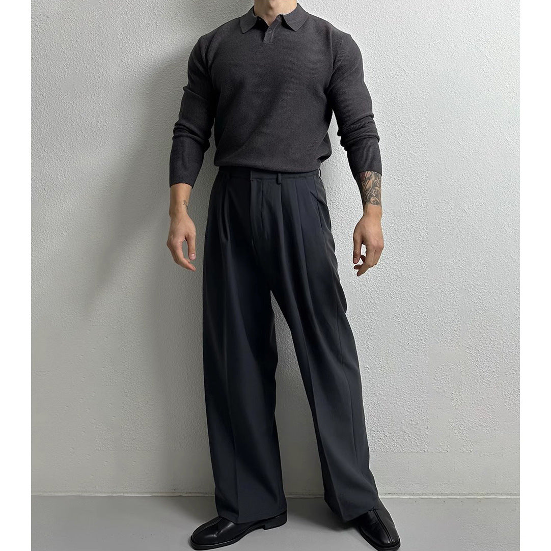 Business-Pullover Slim Fit, langärmlig – Bild 5 | LuxeStyle