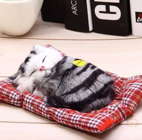 Miauende Katzen-Schlafpuppe